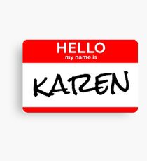 Karen Canvas Print