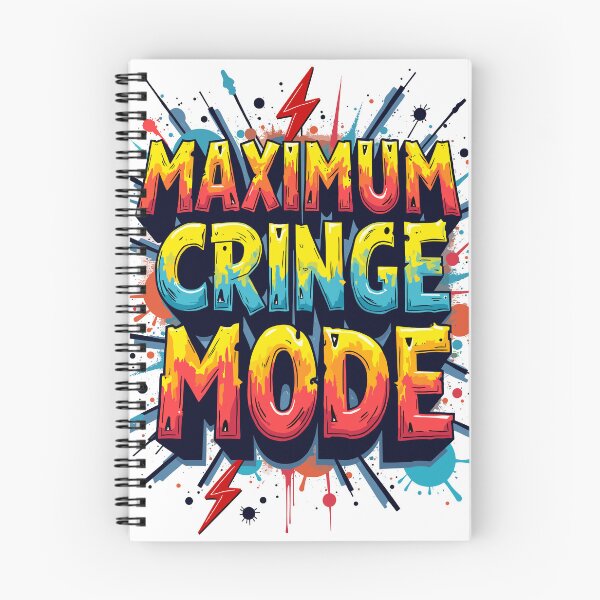 Item preview, Maximum Cringe Mode| Loud Retro Graffiti Style | Gen Z Cringecore Aesthetic designed and sold by BeamiCreations.