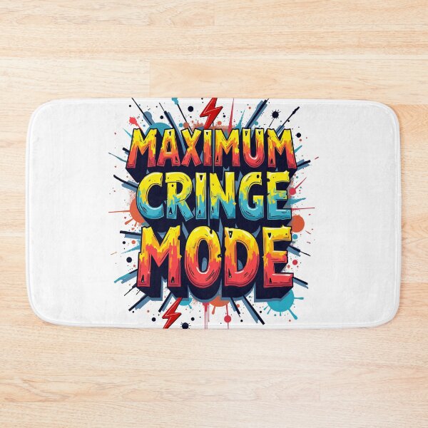 Item preview, Maximum Cringe Mode| Loud Retro Graffiti Style | Gen Z Cringecore Aesthetic designed and sold by BeamiCreations.