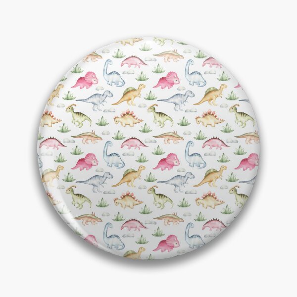 Item preview, Pastel Dinosaur Pattern designed and sold by WeTheWeirdosCo.