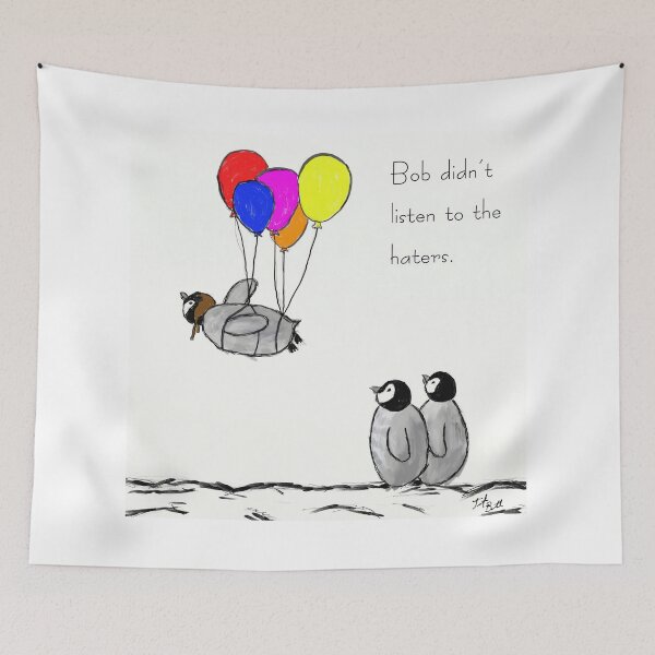 Item preview, To be a Flying Penguin  designed and sold by TrinityJeanDESIGNS.