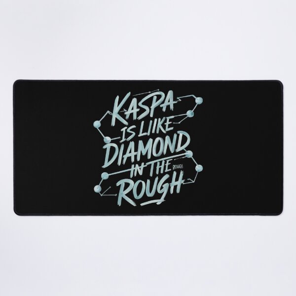 Item preview, Kaspa Crypto Signal Lines designed and sold by RadDeck.