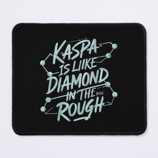 Item preview, Kaspa Crypto Signal Lines designed and sold by RadDeck.