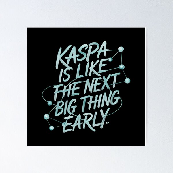Item preview, Bold Kaspa Maximalist Design designed and sold by RadDeck.