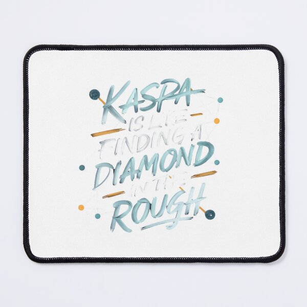Item preview, Kaspa Hacker Grid Aesthetic designed and sold by RadDeck.