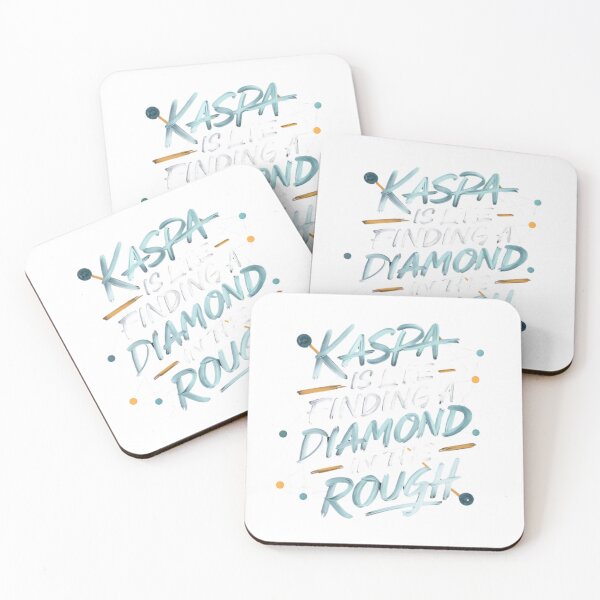 Item preview, Kaspa Hacker Grid Aesthetic designed and sold by RadDeck.