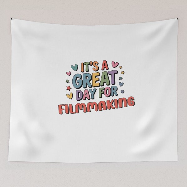 Item preview, It's a Great Day for Filmmaking - Funny Filmmaking Lover designed and sold by Watsonarts.