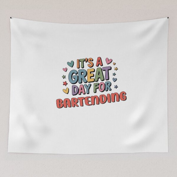 Item preview, It's a Great Day for Bartending - Funny Bartending Lover designed and sold by Watsonarts.