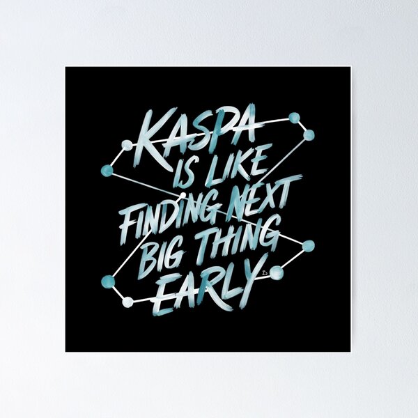 Item preview, Kaspa Graffiti Tag Style designed and sold by RadDeck.