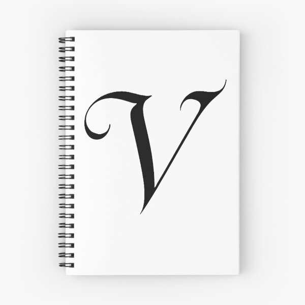 Artikelvorschau, Buchstabe V - Initiale V entworfen und verkauft von Lune & Bloom.