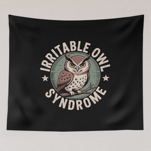 Item preview, Irritable Owl Syndrome designed and sold by Peter Stawicki.