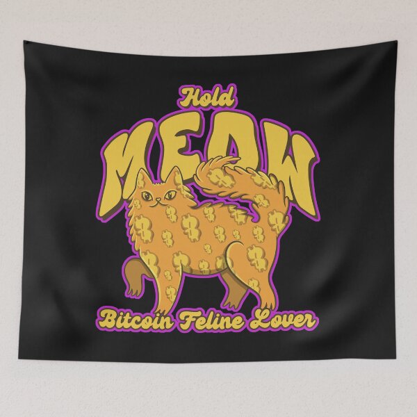 Item preview, Bitcoin Feline Lover  : Bitcoin Cat Funny Cartoon designed and sold by ImaginarStore.