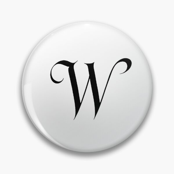 Item preview, Letter W- Initial W designed and sold by Lune & Bloom.