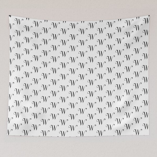 Item preview, Letter W- Initial W designed and sold by Lune & Bloom.