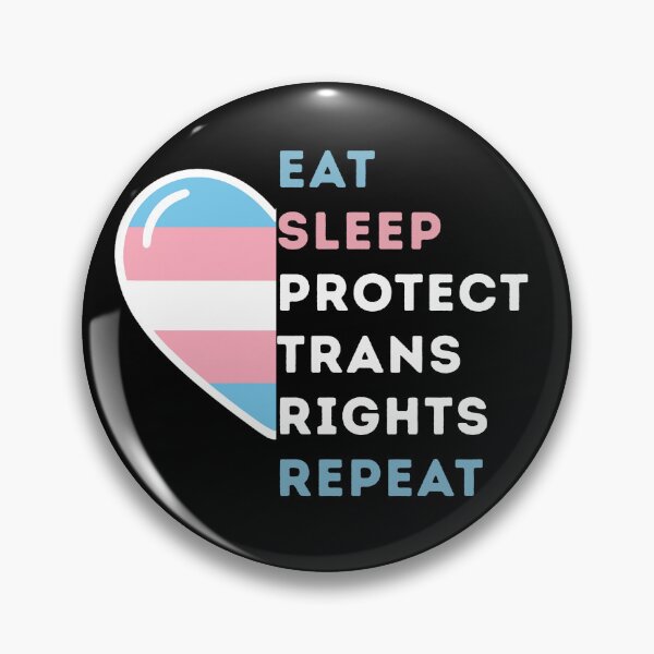 Item preview, Protect Trans Rights Eat Sleep Repeat designed and sold by catthemedic.