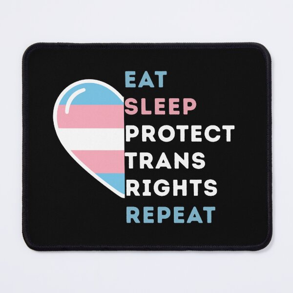Item preview, Protect Trans Rights Eat Sleep Repeat designed and sold by catthemedic.
