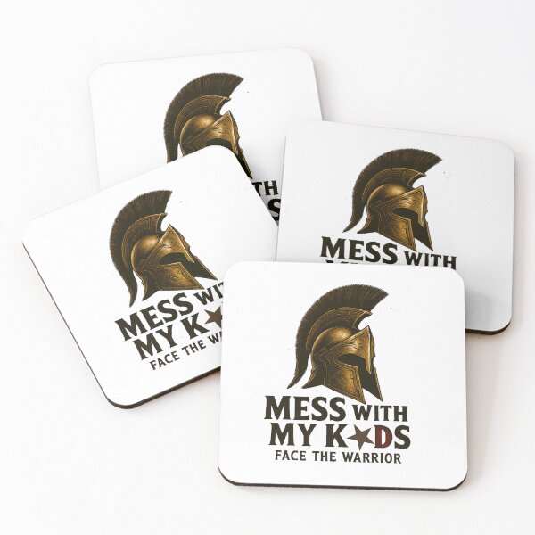 Item preview, Mess With My Kids – Warrior Dad Protective Design designed and sold by JenniferCreaArte .