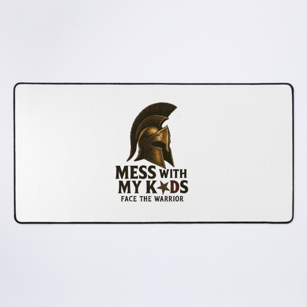 Item preview, Mess With My Kids – Warrior Dad Protective Design designed and sold by JenniferCreaArte .
