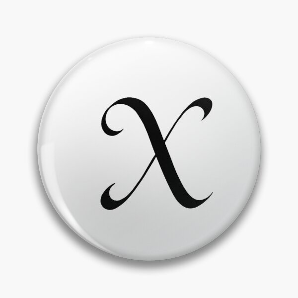 Item preview, Letter X- Initial X designed and sold by Lune & Bloom.
