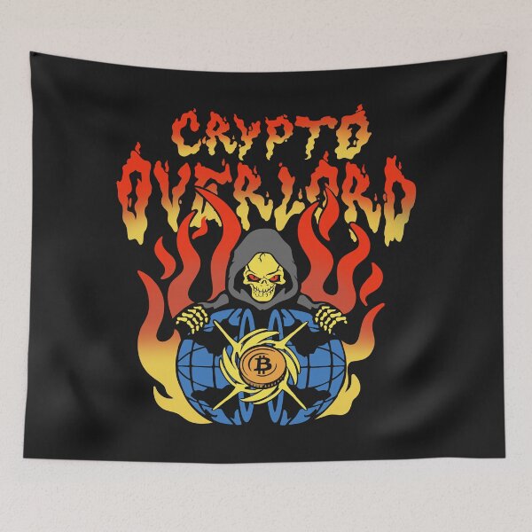 Item preview, Grim Reaper Bitcoin Takeover : Crypto Death World Order designed and sold by ImaginarStore.