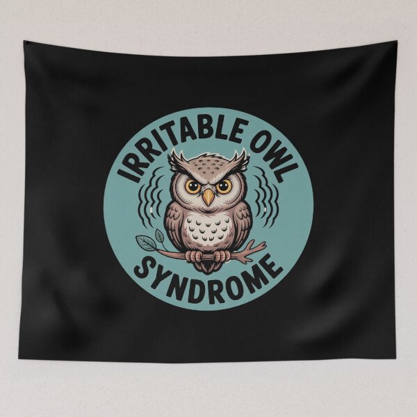 Item preview, Irritable Owl Syndrome designed and sold by Peter Stawicki.