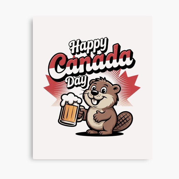 Item preview, Happy Canada Day Beaver Beer Design designed and sold by Peter Stawicki.