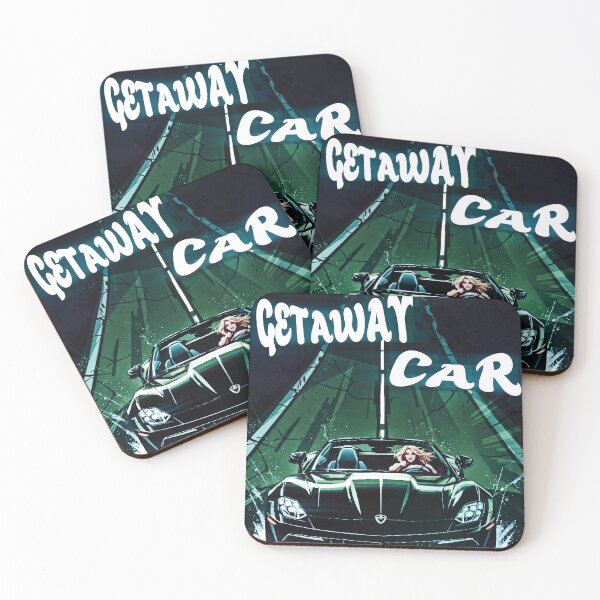 Item preview, Getaway Car Retro Vintage Inspired Poster  designed and sold by Gab0905.
