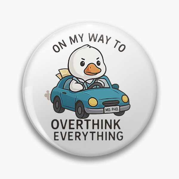 Item preview, On My Way to Overthink Everything (Green) – Doc Doc Goose Vol. 1 designed and sold by DocDocShop.