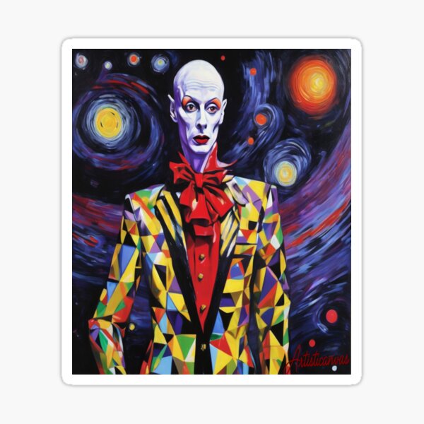 Item preview, "Cosmic Visionary: Klaus Nomi's Eccentric Stardom" designed and sold by Artisticanvas.