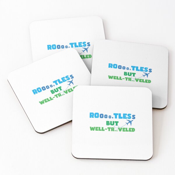 Item preview, Rootless TCK Nomad quote designed and sold by Sarcastic designs.