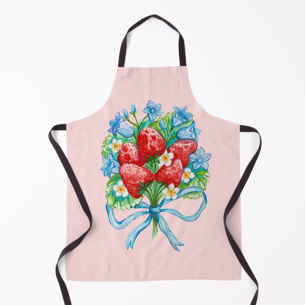 Item preview, Strawberries with flowers designed and sold by Lubakeep-art.