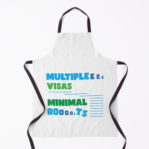 Item preview, Multiple visas, minimal roots - nomad quote designed and sold by Sarcastic designs.