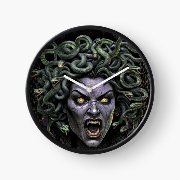 Medusa Gorgon Clock