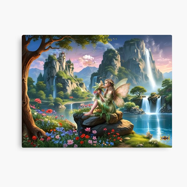 Item preview, Fairy Mountains designed and sold by Joy Shuliana.