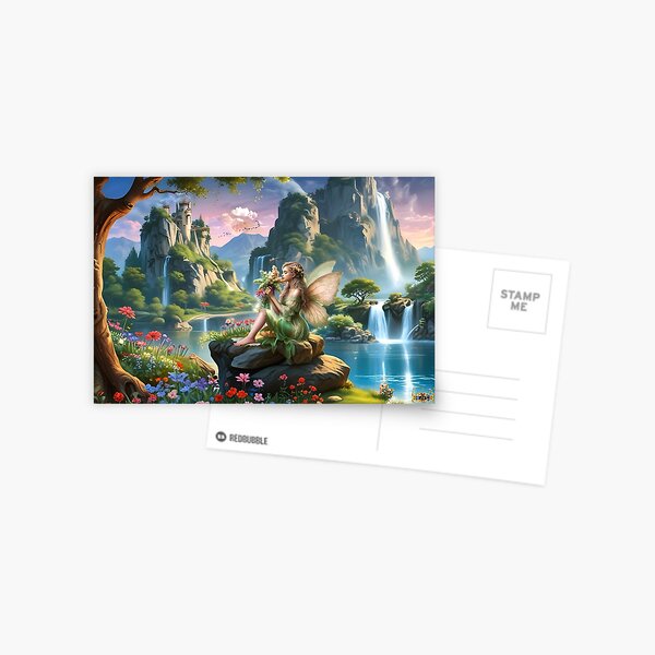 Item preview, Fairy Mountains designed and sold by Joy Shuliana.