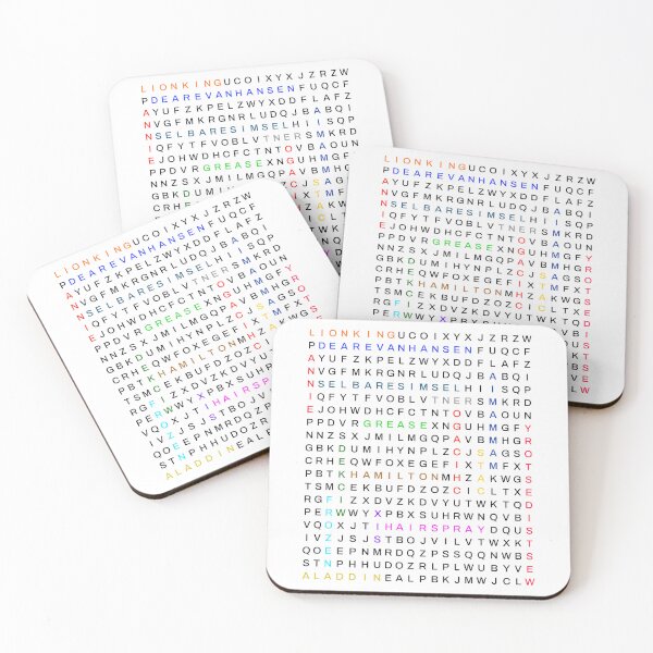 Item preview, Musical theatre - Word search designed and sold by Wainy-Shop.