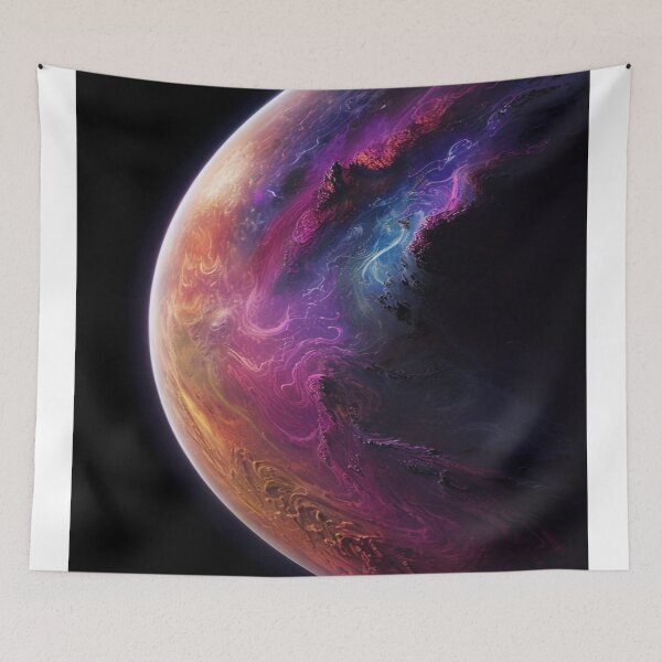 Item preview, Colorful planet designed and sold by saly55887.