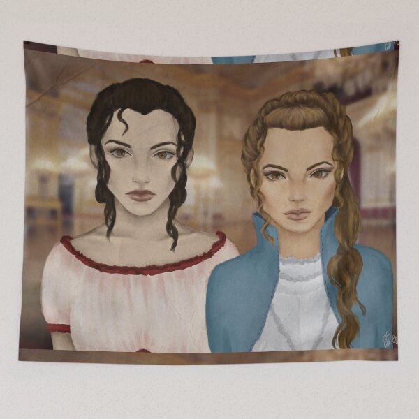 Item preview, Scarlett and Tella's picture designed and sold by Akagen.