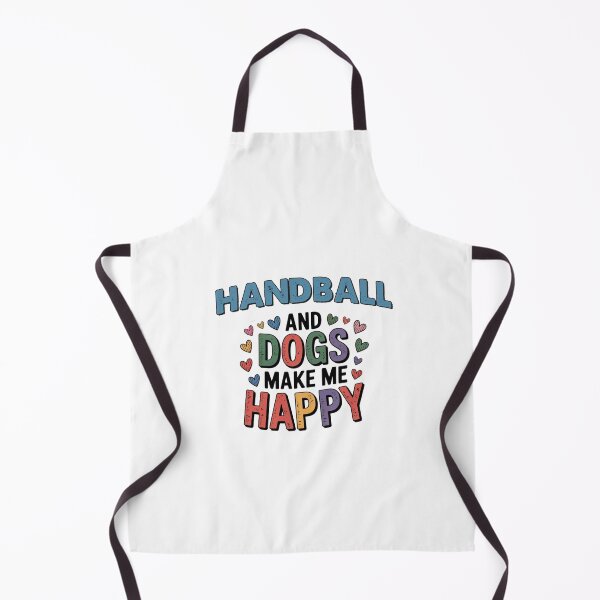 Item preview, Handball And Dogs Make Me Happy - Funny Handball Dogs Lover designed and sold by Oussinc.