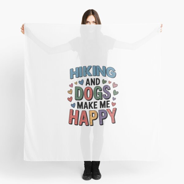 Item preview, Hiking And Dogs Make Me Happy - Funny Hiking Dogs Lover designed and sold by Oussinc.