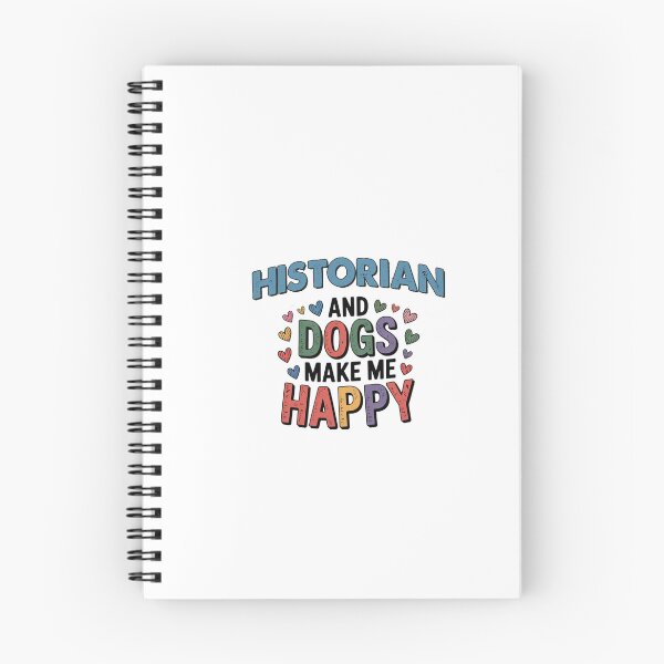 Item preview, Historian And Dogs Make Me Happy - Funny Historian Dogs Lover designed and sold by Oussinc.