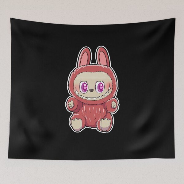 Item preview, labubu monsters red design designed and sold by Blck-Acid-Devil.