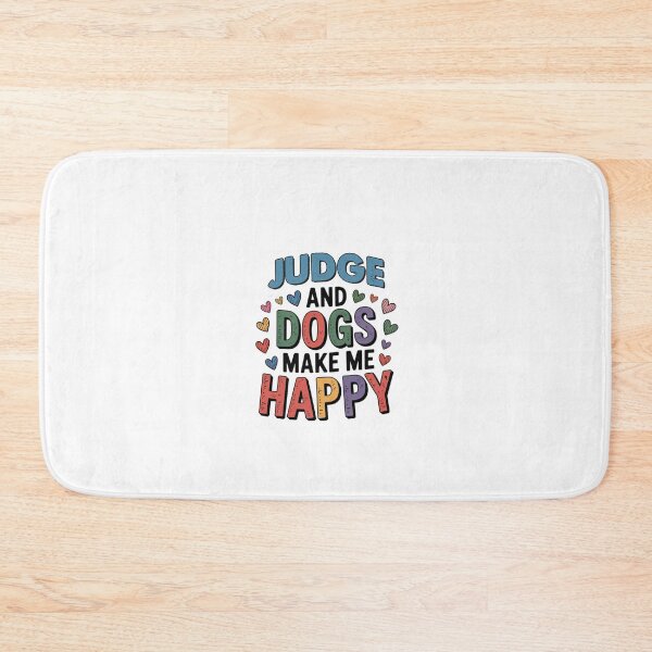 Item preview, Judge And Dogs Make Me Happy - Funny Judge Dogs Lover designed and sold by Oussinc.