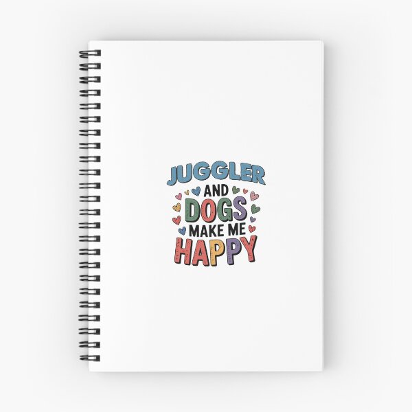 Item preview, Juggler And Dogs Make Me Happy - Funny Juggler Dogs Lover designed and sold by Oussinc.