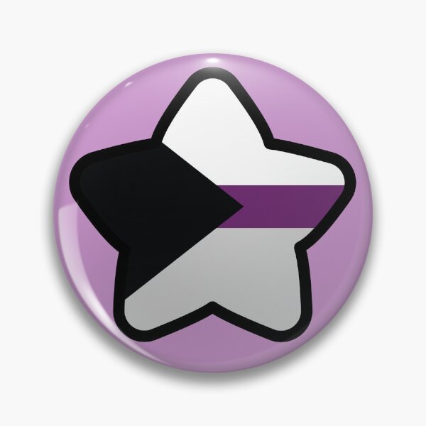 Artikelvorschau, Demisexueller Flaggenstern entworfen und verkauft von deadbeatprince-typography.