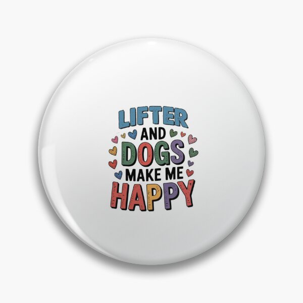 Item preview, Lifter And Dogs Make Me Happy - Funny Lifter Dogs Lover designed and sold by Oussinc.