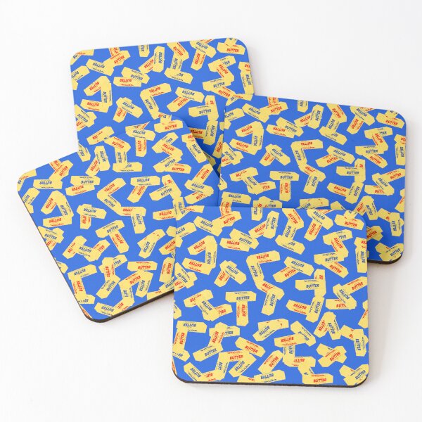 Item preview, Butter Sticks Salted and Unsalted on Blue designed and sold by MBeesShop.
