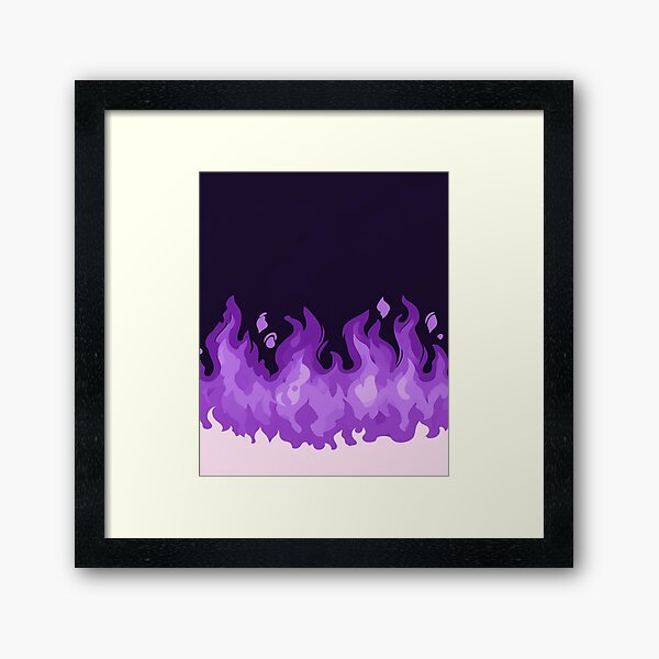 Item preview, Purple Fire Pattern designed and sold by saly55887.