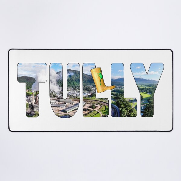 Item preview, TULLY - The Big Gum Boot and Sugar Mill North QLD designed and sold by Adam Gormley.