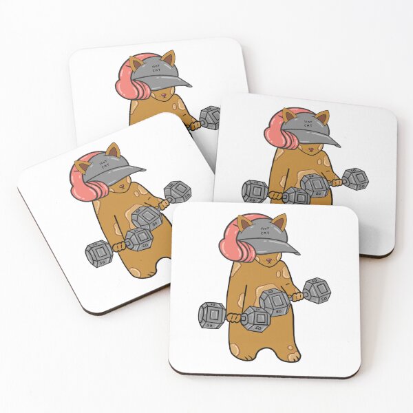 Item preview, Gym Cat  designed and sold by Kayla2122.